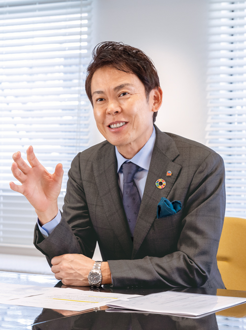 President & Representative Director Katsunori Kawabata
        