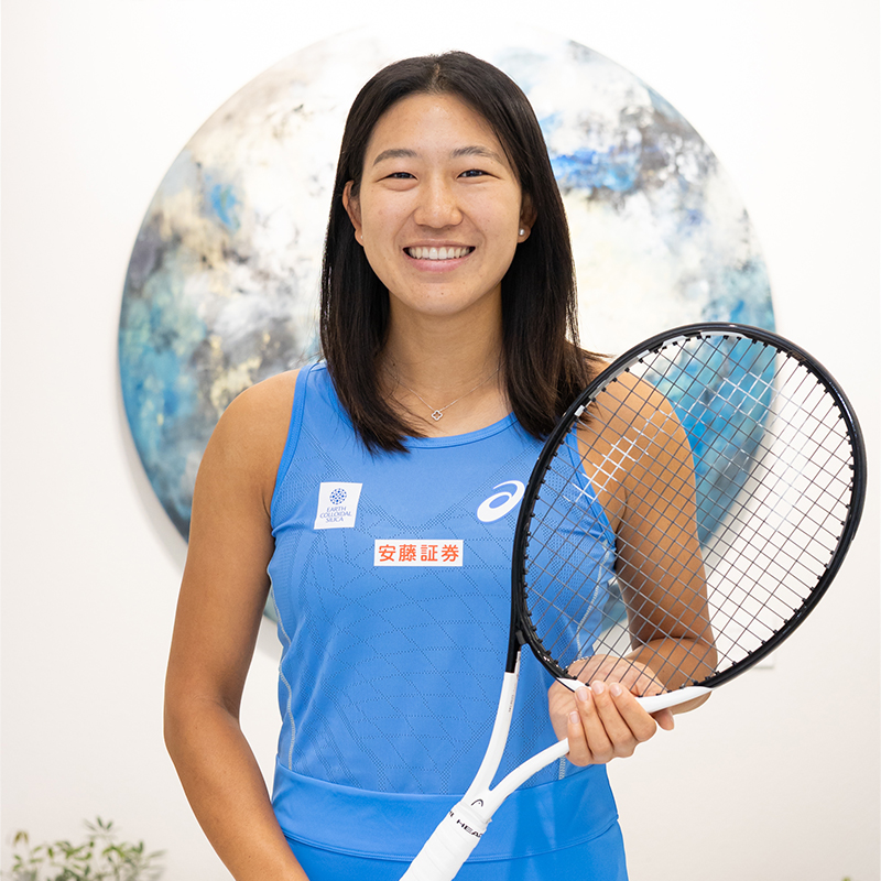 契約アスリート 内島萌夏選手の写真