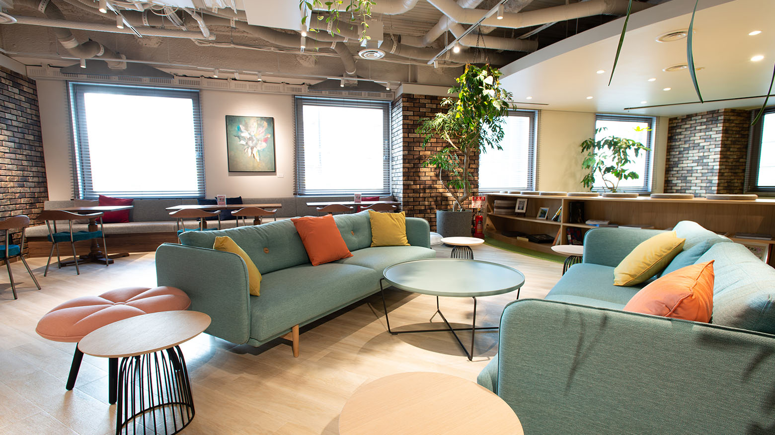 The sofas