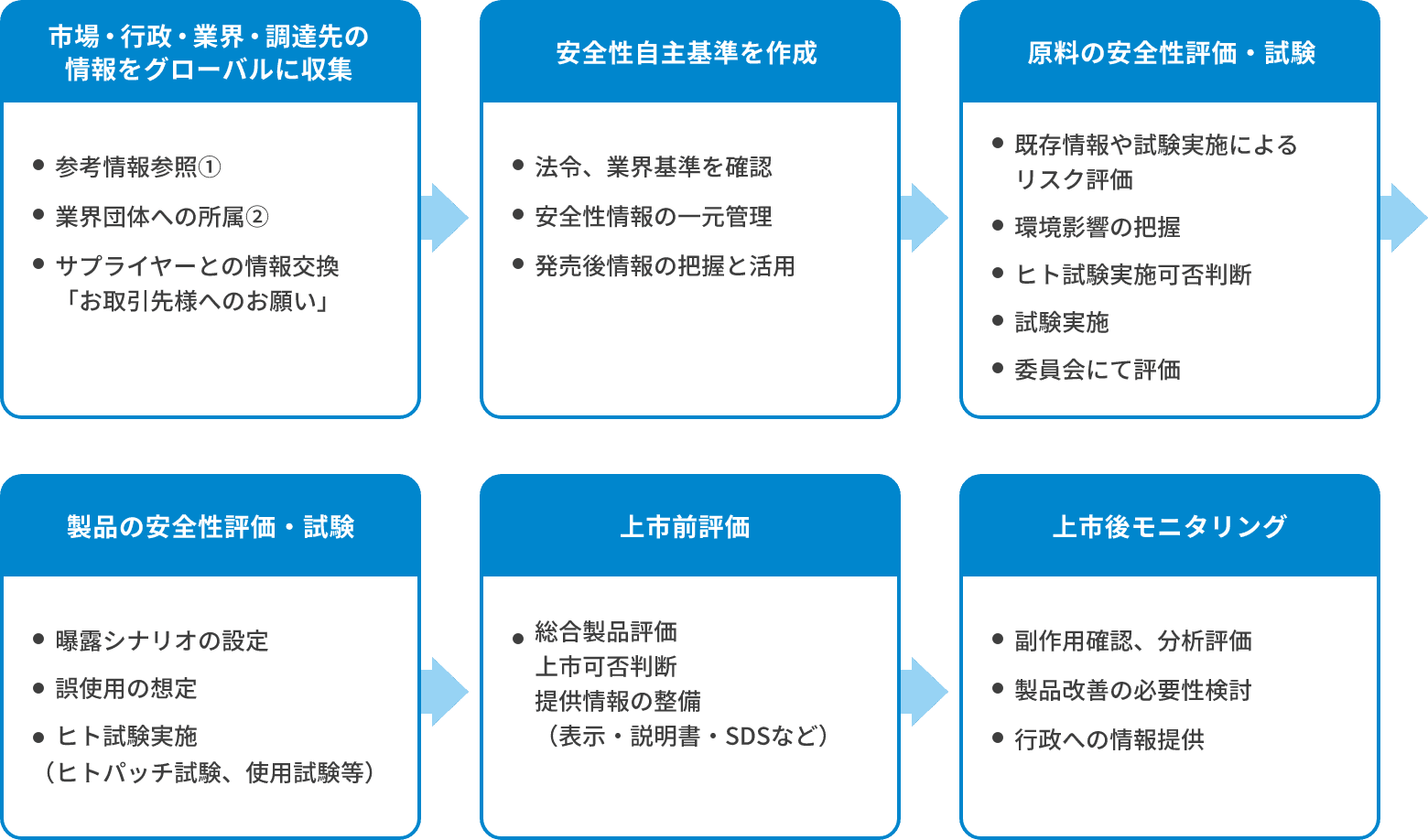 安全性評価フロー