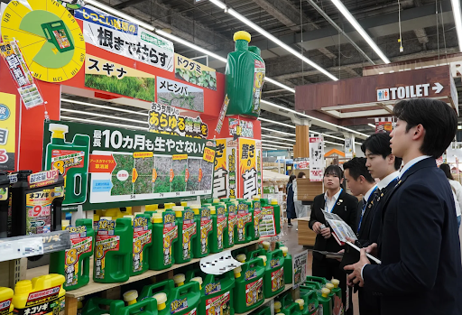 新入社員研修（商品講義の様子）