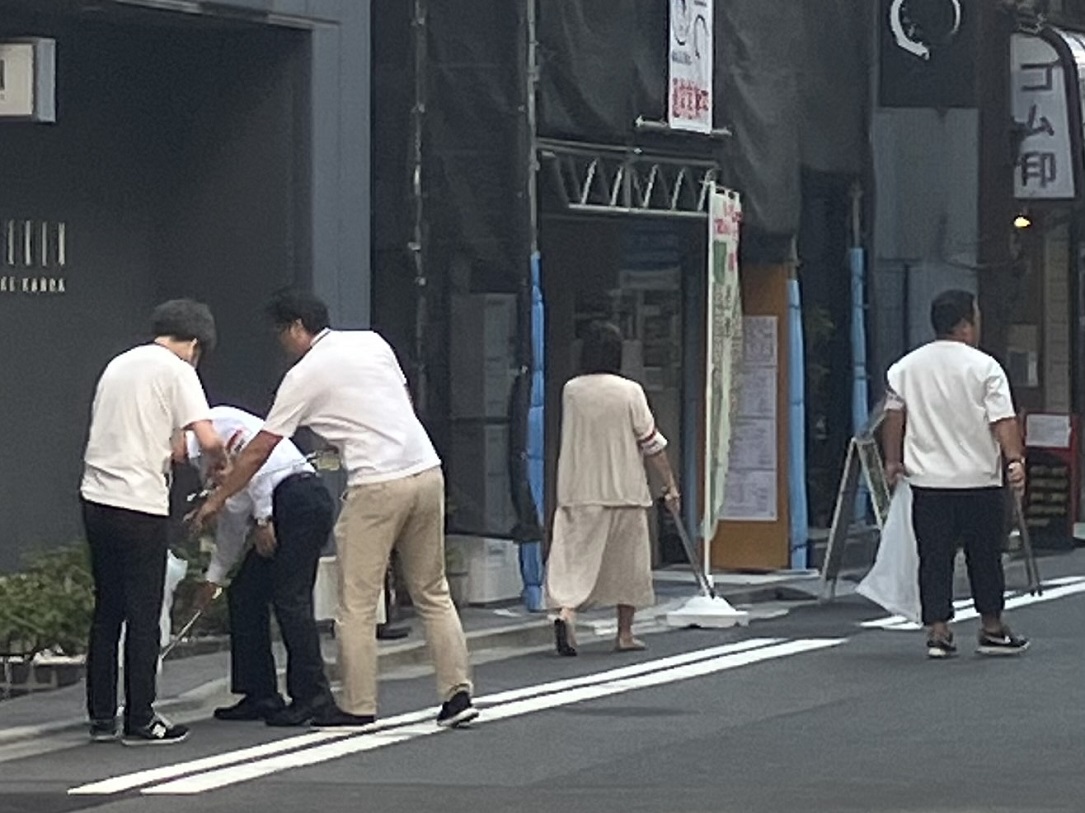 地域のごみ拾い