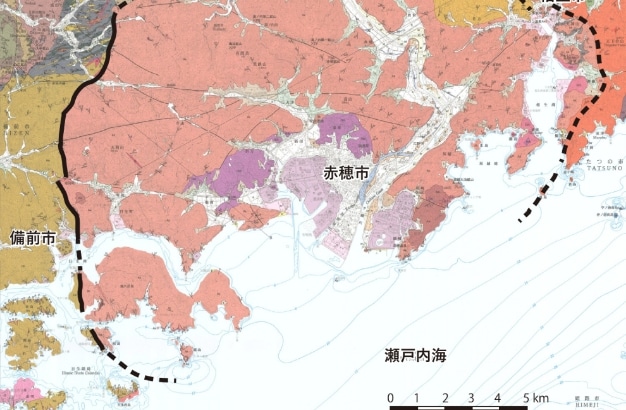 赤穂コールドロンの範囲　承認番号（産総研 50062020-A-20260225-001）